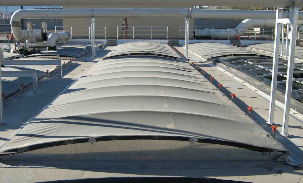 Control Odors With Structurally Supported Cover Systems