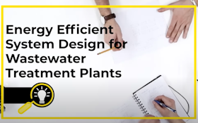 Energy-Efficient System Design for WWTPs