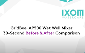 Before and After Comparison: GridBee AP500 Wet Well Mixer