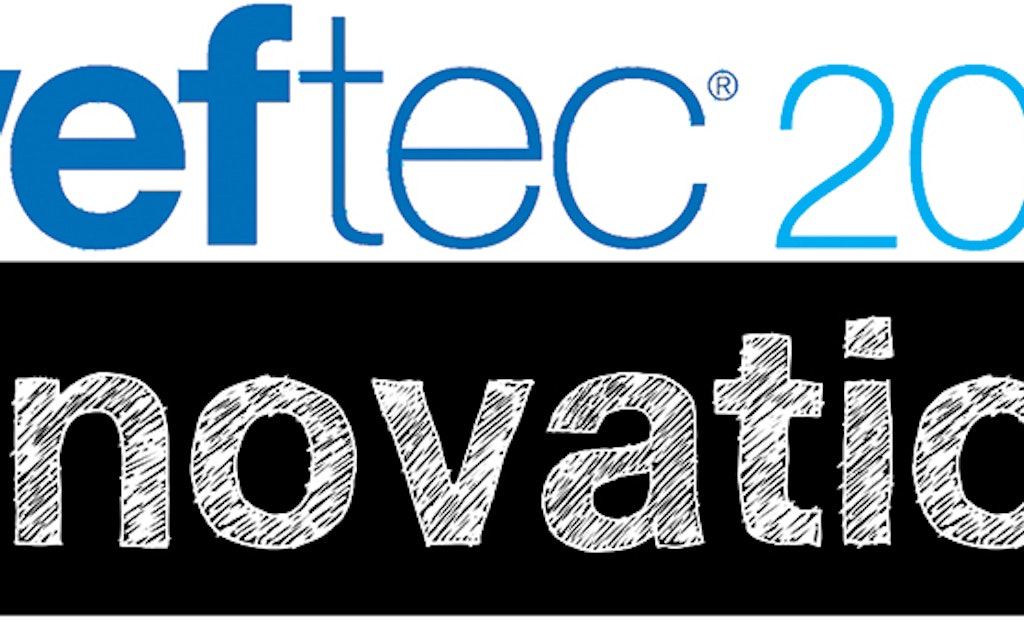 WEFTEC 2014 Innovation: Dewatering Screw Press Reduces Noise and Power Consumption