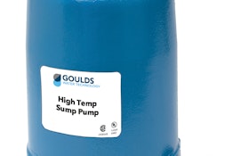 Xylem introduces the Goulds Water Technology submersible high-temp sump pump